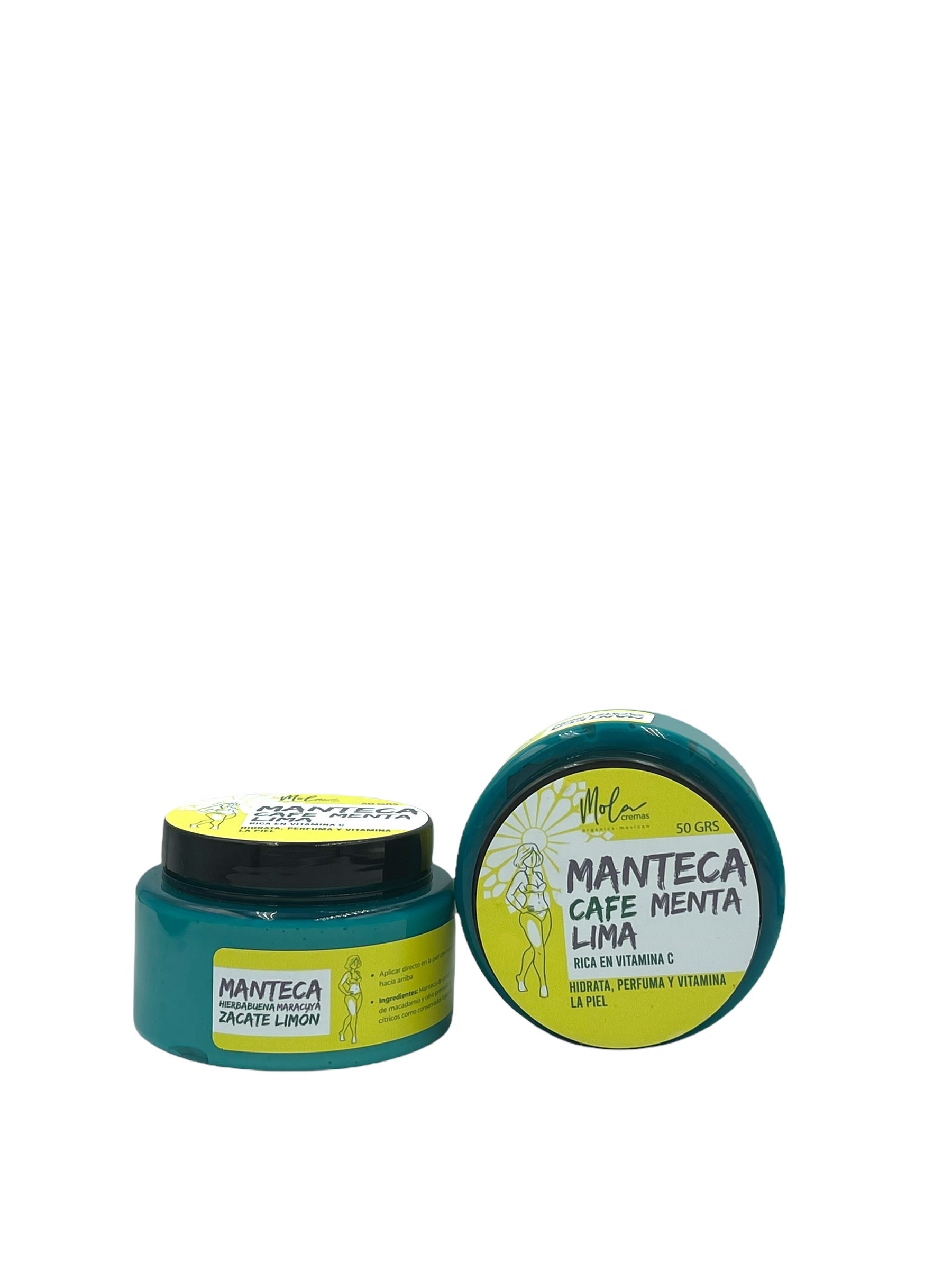 MANTECA CAFÉ MENTA Y LIMA